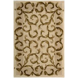 Nourison Hand tufted Versailles Palace Ivory Oriental Rug (36 X 56)