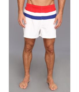 Boast Top Stripe Shorts Mens Shorts (White)