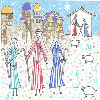 traditional christmas cards by lottie lane