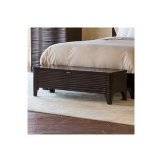 Brownstone Furniture Townsend Mahogany Bedroom Bench