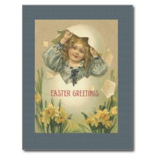 Vintage Easter Egg Postcard