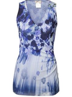Fuzzi Floral Print Tank Top   Lawrence Covell