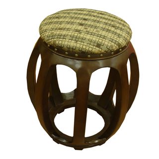 Wood Carved Accent Furniture Ottoman Ottomans