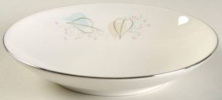 Homer Laughlin  Woodland Large Coupe Soup Bowl, Fine China Dinnerware   Heart Sh
