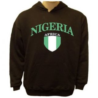 Nigeria Crest Sweatshirt, Nigerian Flag Hoodie Novelty Hoodies Clothing