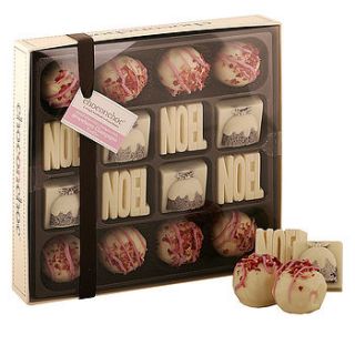 strawberry champagne and noel by chocolate on chocolate