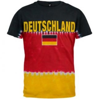 German Flag Tie Dye T Shirt Clothing
