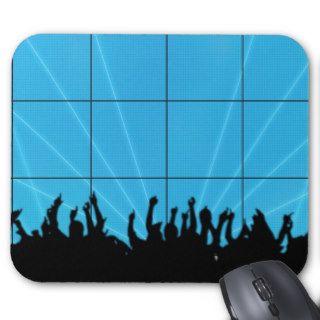Rave party mousepad