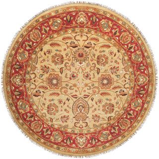 Hand knotted Enzo Wool Rug (8 Round)