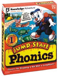 Jumpstart Phonics Learning System Ages 3 8 Software