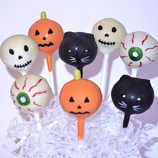 halloween cake pops by the cake pop company