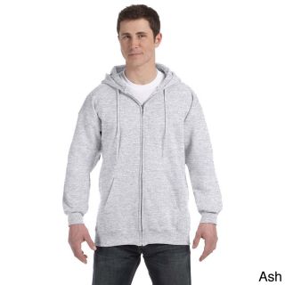 Hanes Mens Ultimate Cotton 90/10 Full zip Hooded Jacket