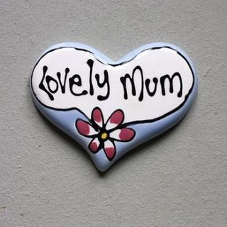 personalised heart magnet by gallery thea