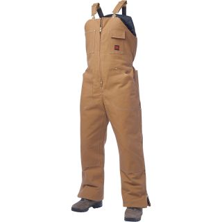 Tough Duck Insulated Overall — L, Brown  Insulated Bib   Coveralls