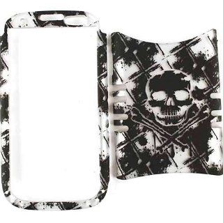 Cell Armor I5 RSNAP P425 Rocker Snap On Case for iPhone 5   Retail Packaging   Skull on Black Cell Phones & Accessories