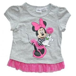 Minnie Mouse Toddler Girls Fashion T Shirt (2T) Clothing