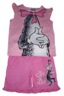 Dr. Seuss Cat In The Hat Girls Sleepwear Set Size 6X Pajama Sets Clothing
