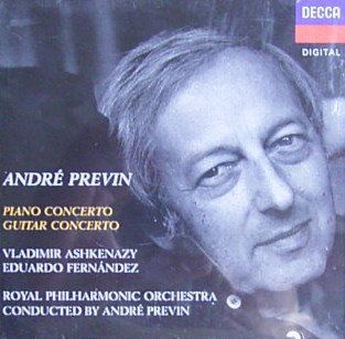 Andre Previn Piano Concerto / Guitar Concerto Music