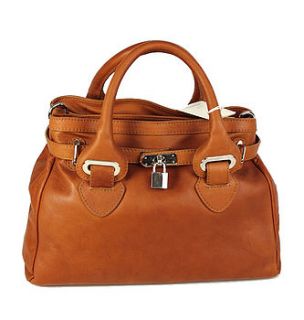 italian leather clara handbag by cocoonu