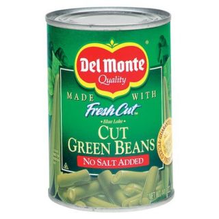Del Monte No Salt Added Fresh Cut Green Beans  