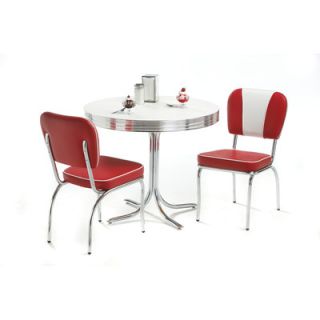 classic retro retro 3 piece dining set