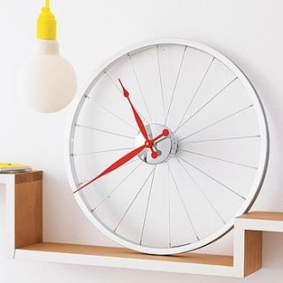 bike wheel clock by vyconic