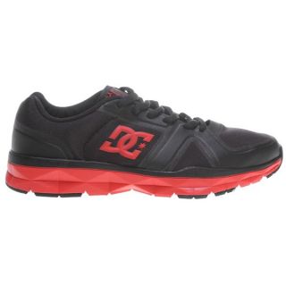 DC Unilite Trainer Shoes Black/Athletic Red/Black