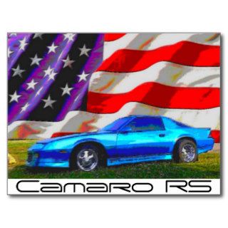 1987 Camaro RS Postcard