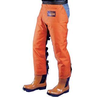 Elvex Safety ProChaps Chainsaw Chaps (33" length, orange   420 Denier