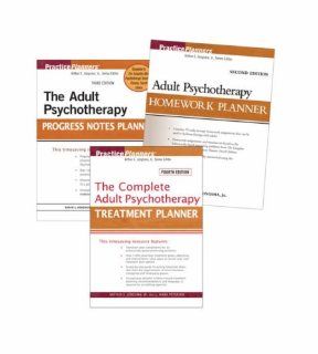 Adult Set  Treatment 4th Edition, Homework 2nd Edition, Progress Notes 3rd Edition (9780470067185) Arthur E. Jongsma Jr. Books