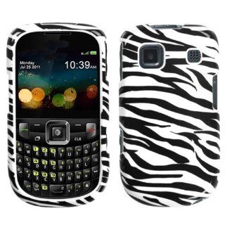MYBAT ZTEZ431HPCIM056NP Slim Stylish Protective Cover for ZTE Z431   1 Pack   Retail Packaging   Zebra Skin Cell Phones & Accessories