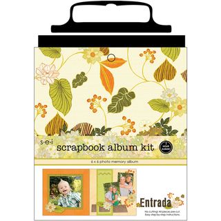 1 Hour Album Scrapbook Kit 6"X6" Entrada SEI 12 x 12 Scrapbooking Kits