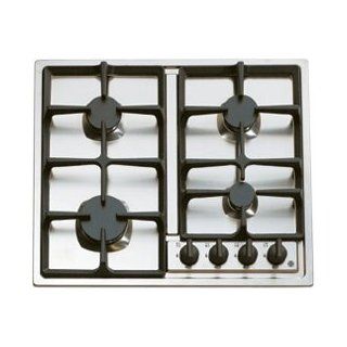 Verona CTG424FS 24'' Gas Cooktop with 4 Sealed Burners, Front Controls & Electric Ignition Stainless Steel Kitchen & Dining