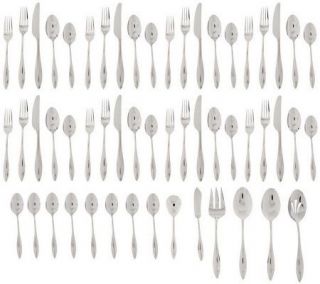 Lenox 18/10 Stainless Steel 54 Piece Service for 8 Flatware Set —