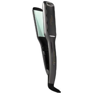 Remington Wet 2 Straight Flat Iron 2" Inch Plates, with Soy Hydra Complex for Healthy and Shiny Hair, with Quick 30 Seconds Heating Up To 425 Degrees Fahrenheit, and Automatic Shutoff, Temperature Indicator Lights  Flattening Irons  Beauty
