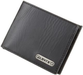 Levi's Men's Traveler Wallet, Black, One Size at  Mens Clothing store