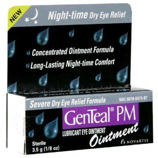 GenTeal PM Lubricant Eye Ointment, 0.125 Ounces Health & Personal Care