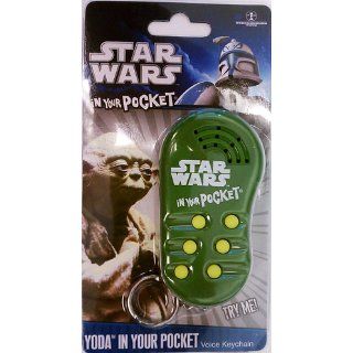 Underground Toys Star Wars "In Your Pocket" Talking Keychain   Yoda Toys & Games