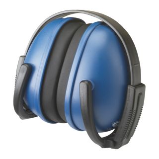 3M Folding Earmuff Hearing Protection — Blue, Model# 90559  Hearing Protection