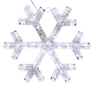 Holiday Living 0.17 ft Plastic Christmas Snowflake