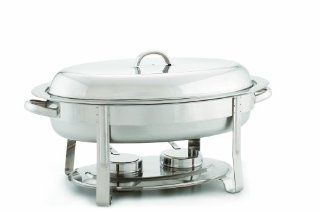 Alegacy AL428A Stainless Steel Top Shelf Oval Chafer, 20 1/2 by 12 1/4 by 12 3/4 Inch Kitchen & Dining