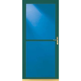 LARSON Green Tradewinds Full View Tempered Glass Storm Door (Common 81 in x 36 in; Actual 80.71 in x 37.56 in)