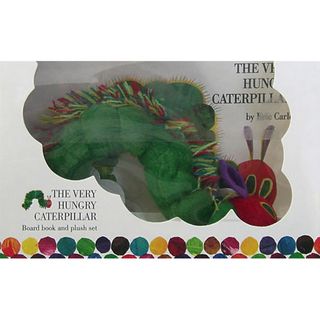 The Very Hungry Caterpillar Board Book and Plush Animals