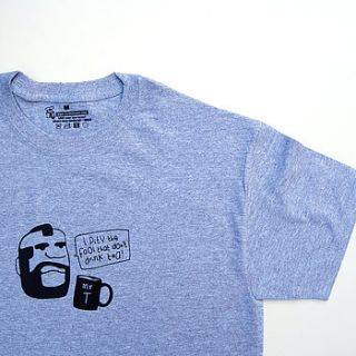 mr tea mens t shirt by tee and toast