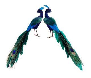 Shop Pack of 2 Regal Peacock Colorful Closed Tail Bird Figure Christmas Ornaments 11" at the  Home D�cor Store. Find the latest styles with the lowest prices from Allstate