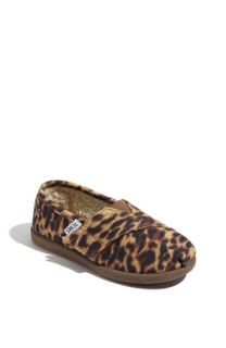 TOMS 'Classic Tiny   Leopard' Slip On (Baby, Walker & Toddler) ( Exclusive)