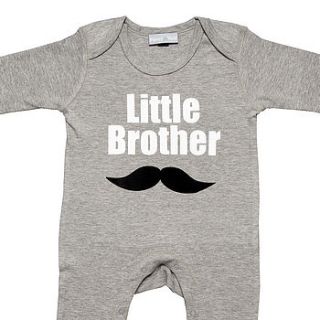 'little brother' romper by percy and nell