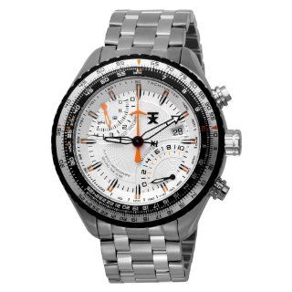 TX Men's T3C432 600 Series Pilot Fly back Chronograph Dual Time Zone Watch at  Men's Watch store.