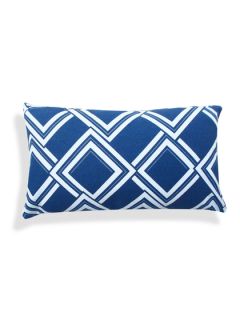 Colorful Geometric Print Pillow by Frog Hill Designs