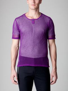 Cotton Open Weave T Shirt by Paul Smith